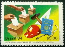Selo postal COMEMORATIVO do Brasil de 1984 - C 1385 M