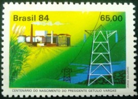 Selo postal COMEMORATIVO do Brasil de 1984 - C 1386 M