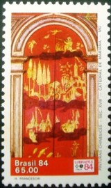 Selo postal COMEMORATIVO do Brasil de 1984 - C 1390 M