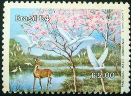 Selo postal COMEMORATIVO do Brasil de 1984 - C 1395 N