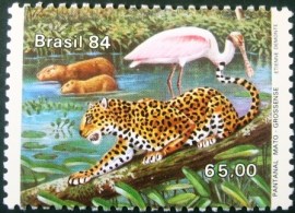 Selo postal COMEMORATIVO do Brasil de 1984 - C 1396 M