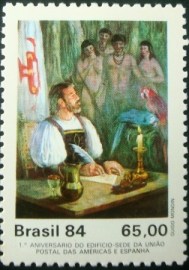 Selo postal COMEMORATIVO do Brasil de 1984 - C 1398 M