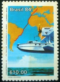 Selo postal COMEMORATIVO do Brasil de 1984 - C 1399 M