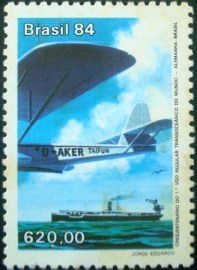 Selo postal COMEMORATIVO do Brasil de 1984 - C 1400 M