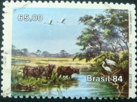 Selo postal COMEMORATIVO do Brasil de 1984 - C 1403 U