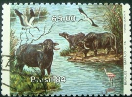 Selo postal COMEMORATIVO do Brasil de 1984 - C 1404 U