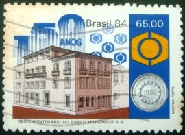 Selo postal COMEMORATIVO do Brasil de 1984 - C 1406 U