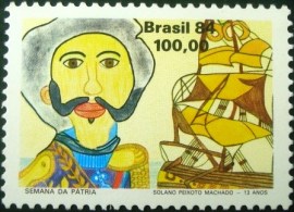 Selo postal COMEMORATIVO do Brasil de 1984 - C 1415 N