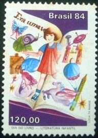 Selo postal COMEMORATIVO do Brasil de 1984 - C 1421 U
