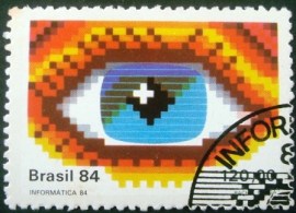 Selo postal COMEMORATIVO do Brasil de 1984 - C 1423 MCC