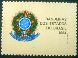 Selo postal COMEMORATIVO do Brasil de 1984 - C 1425 ET M