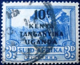 Selo postal do South Africa Stamps de 1941