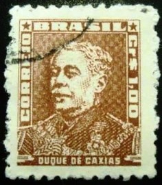 Selo postal do Brasil de 1961 Duque de Caxias 1