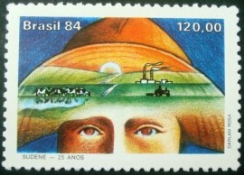 Selo postal COMEMORATIVO do Brasil de 1984 - C 1437 N