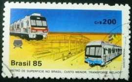Selo postal COMEMORATIVO do Brasil de 1985 - C 1440 U