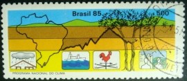 Selo postal COMEMORATIVO do Brasil de 1985 - C 1443 U