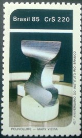 Selo postal de 1985 Instituto Rio Branco N