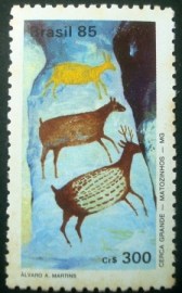 Selo postal COMEMORATIVO do Brasil de 1985 - C 1455 N
