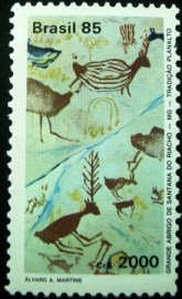 Selo postal COMEMORATIVO do Brasil de 1985 - C 1457 M