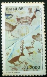 Selo postal COMEMORATIVO do Brasil de 1985 - C 1457 N