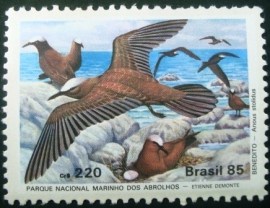 Selo postal de 1985 Benedito