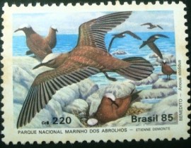 Selo postal do Brasil de 1985 Benedito