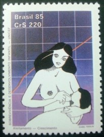 Selo postal COMEMORATIVO do Brasil de 1985 - C 1465  M
