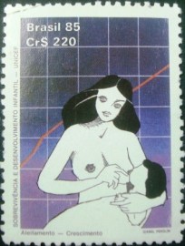 Selo postal COMEMORATIVO do Brasil de 1985 - C 1465  N