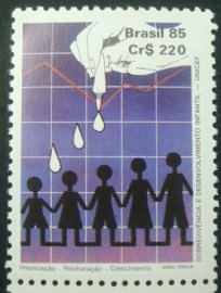 Selo postal COMEMORATIVO do Brasil de 1985 - C 1466  M
