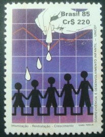 Selo postal COMEMORATIVO do Brasil de 1985 - C 1466  N