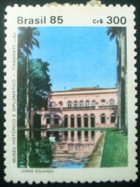 Selo postal de 1985 Museu Histórico - C 1474 N