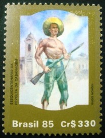 Selo postal COMEMORATIVO do Brasil de 1985 - C 1475 N