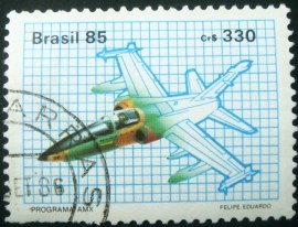 Selo postal COMEMORATIVO do Brasil de 1985 - C 1476 U