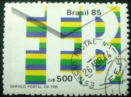 Selo postal COMEMORATIVO do Brasil de 1985 - C 1486 U
