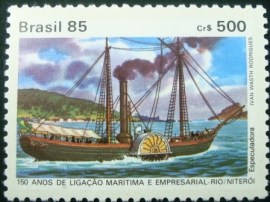 Selo postal COMEMORATIVO do Brasil de 1985 - C 1487 M