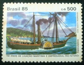 Selo postal COMEMORATIVO do Brasil de 1985 - C 1487 N