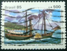 Selo postal COMEMORATIVO do Brasil de 1985 - C 1487 U