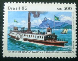 Selo postal do Brasil de 1985 Segunda M