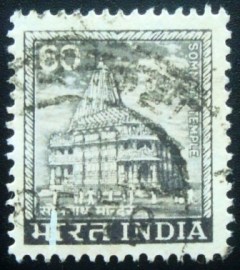 Selos postal da Índia de 1976 Somnath Temple