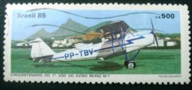 Selo postal COMEMORATIO do Brasil de 1985 - C 1491 U