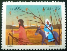 Selo postal COMEMORATIO do Brasil de 1985 - C 1495 M