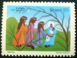 Selo postal COMEMORATIO do Brasil de 1985 - C 1496 N