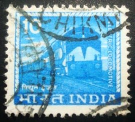 Selos postal da Índia de 1979 Electric Locomotive