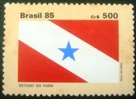 Selo postal COMEMORATIO do Brasil de 1985 - C 1497 U