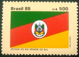 Selo postal COMEMORATIO do Brasil de 1985 - C 1498 M