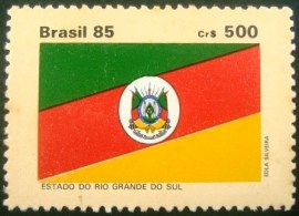 Selo postal COMEMORATIO do Brasil de 1985 - C 1498 N