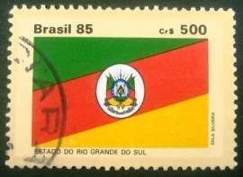 Selo postal COMEMORATIO do Brasil de 1985 - C 1498 U