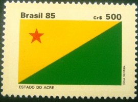 Selo postal COMEMORATIO do Brasil de 1985 - C 1499 M