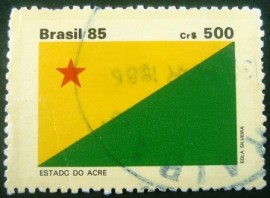 Selo postal COMEMORATIO do Brasil de 1985 - C 1499 U