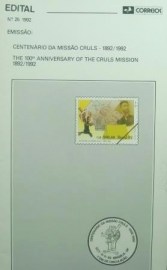 Edital de Lançamento nº 25 de 1992 Missão Cruls